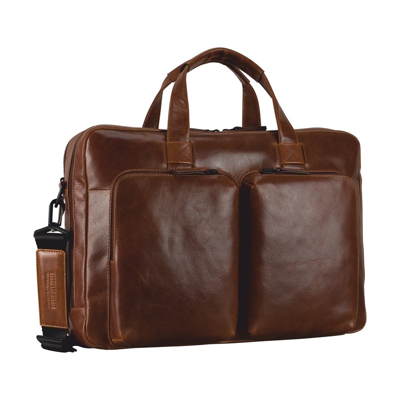 Leonhard Heyden Computertaske Porto 2 Room Brun 15" 1