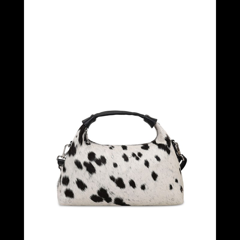 Núnoo Handväska Dandy Black Dots Vit/Svart 1