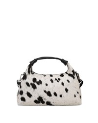 Núnoo Handväska Dandy Black Dots Vit/Svart 1