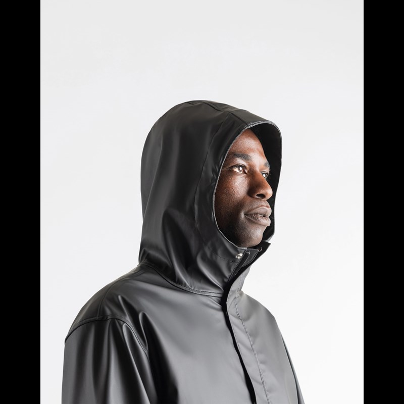 Herschel Regnjacka Long Classic Men's Svart Str S 4