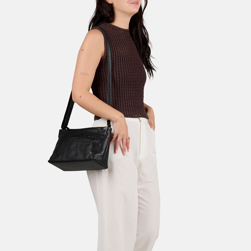 Burkely Crossbody Natural Norah  Svart 2