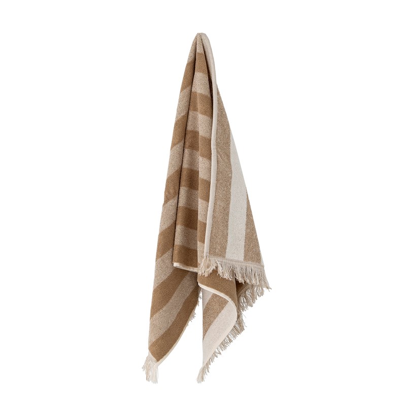 Bloomingville Håndklæde Elaia Brun 70x140 2