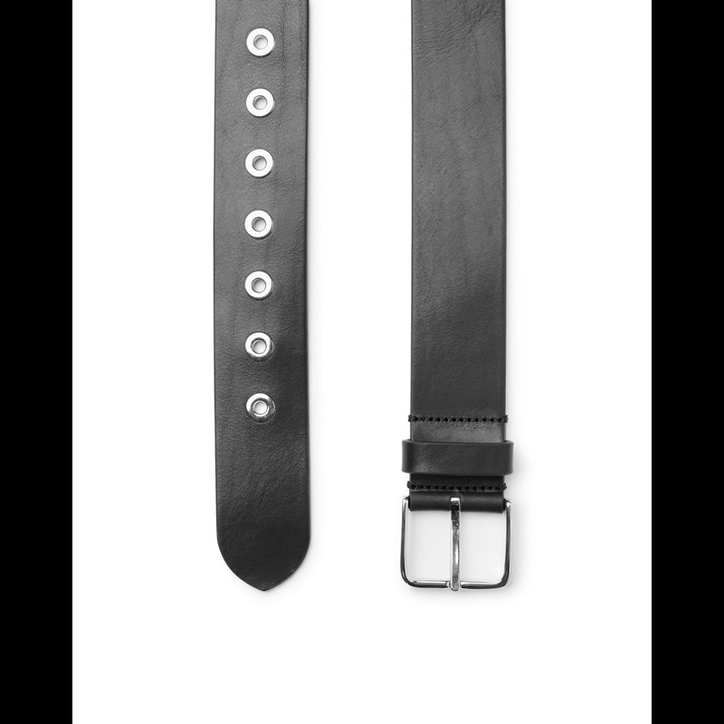 Saddler Læderbælte Alba  Sort 80 Cm 2