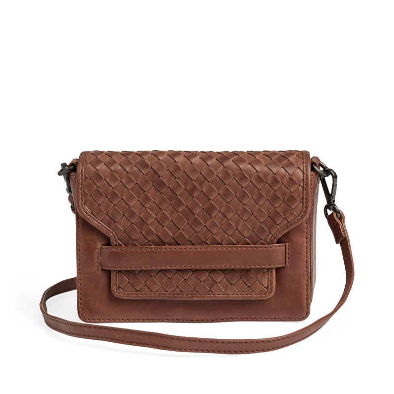 MARKBERG Crossbody Vanyambg Weave Cognac 7