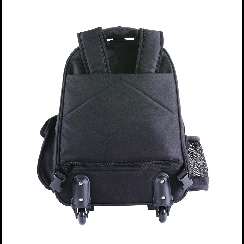 LEGO Bags Trolley Skoletaske Ninjago Sort/Rød 4