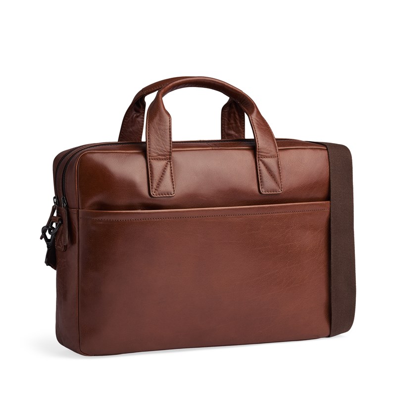 Tyler & Co Computertaske Preston Cognac 14" 1