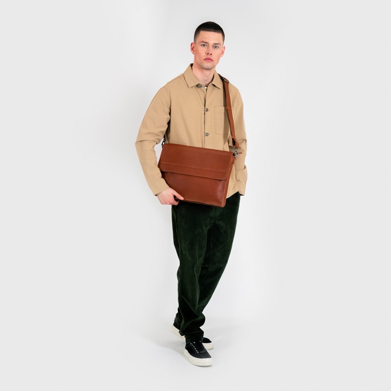 Still Nordic Computertaske Noble Messenger  Caramel 15" 2