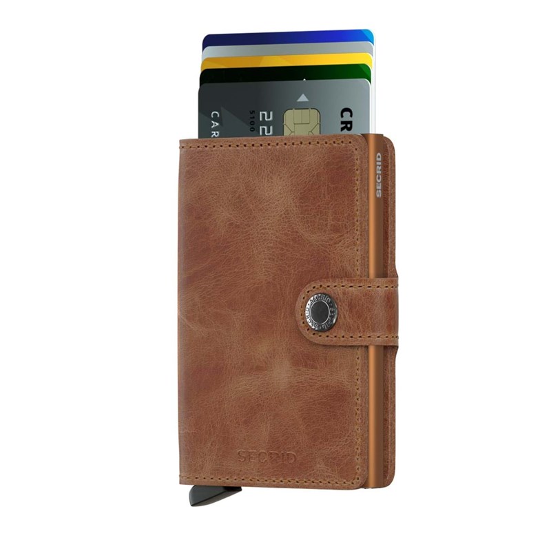 Secrid Kortholder Mini wallet Cognac/rust 2