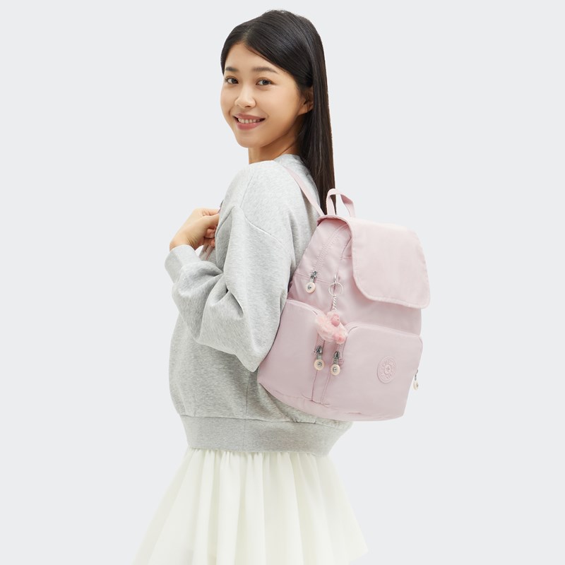Kipling Rygsæk City Zip S  Sart Rosa 7