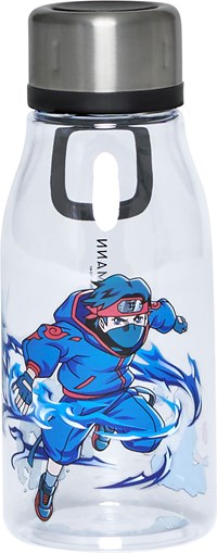 Beckmann Drikkedunk Ninja Elements Sort/Rød 1
