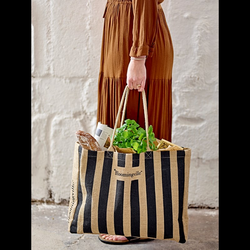 Bloomingville Indkøbsnet Bergamo Sort 2