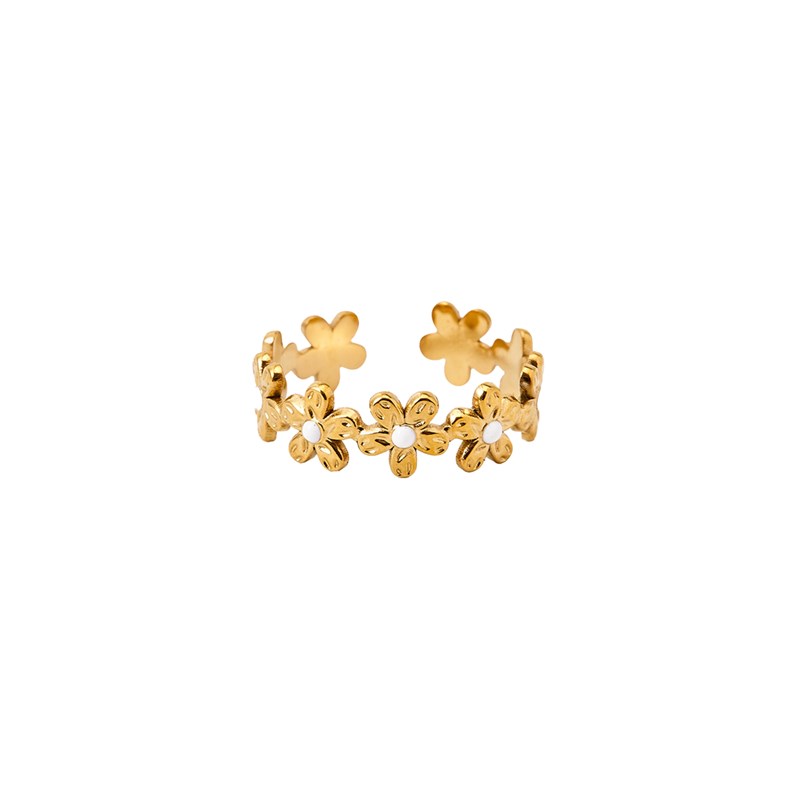 PITAYA Ring Alina Mini Flower  Guld