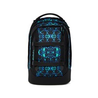 Satch Skolväska Pack Caleido Blue Svart/Turkos 1