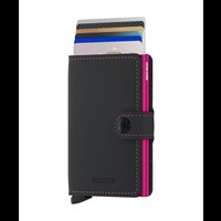 Secrid Kortholder Mini wallet Sort/pink 1