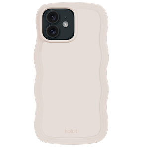 Holdit Mobilcover Wavy iPhone 12/12 Pro Beige