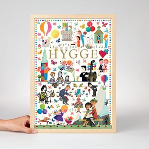 Antoni Legacy Plakat Hygge 70x50 cm Lilla