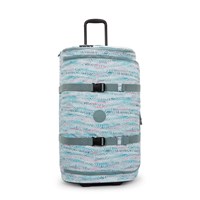 Kipling Kuffert Aviana L Blå m/blomst 1