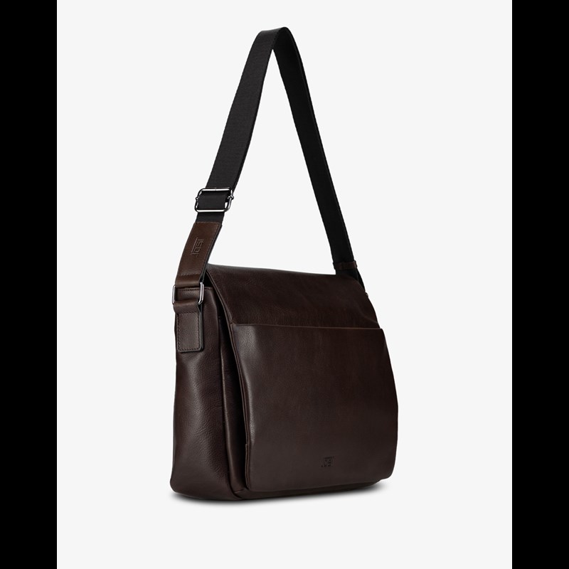 Jost LONDON Skuldertaske M Brun 13" 5
