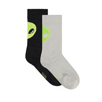 Molo Strømpe Norman 2-pak Sort 23-26 1