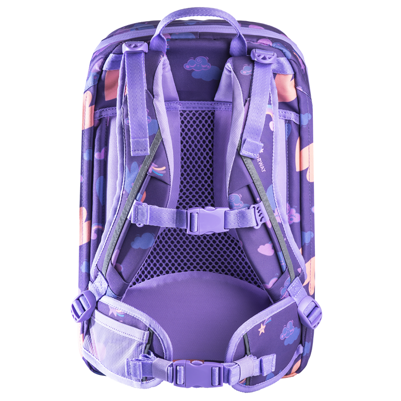 Frii of Norway Skoletaske Expand Unicorn Lilla 4