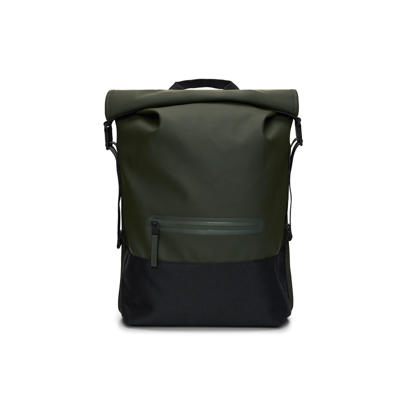 RAINS Rygsæk Trail Rolltop Backpack  Grøn 1