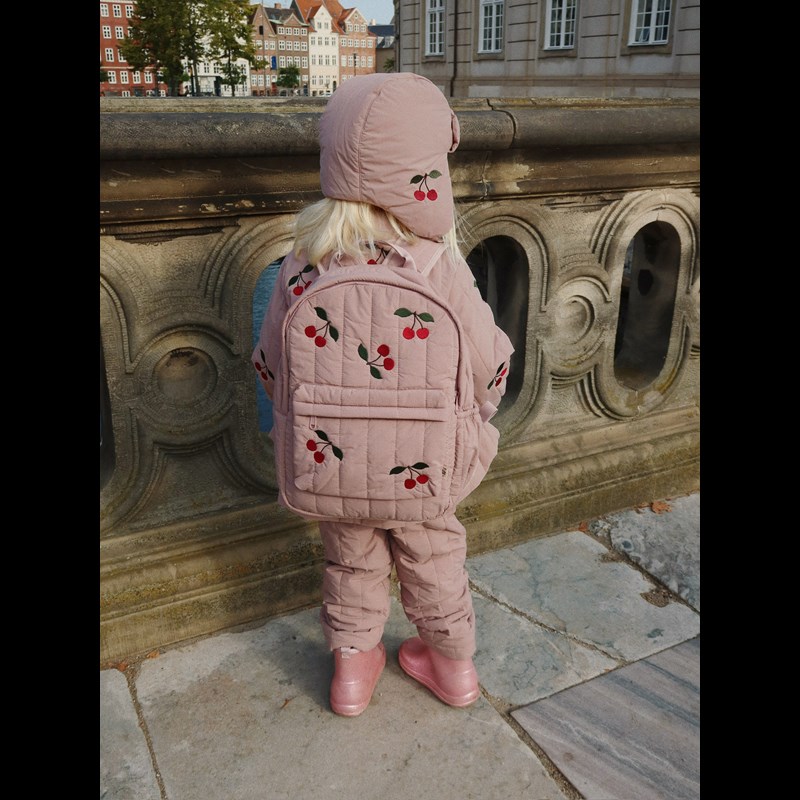 Konges Sløjd Quiltad Ryggsäck Juno Mauve Lila 4