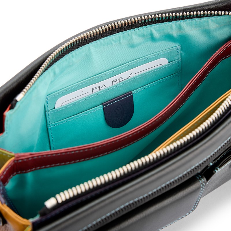 Pia Ries Crossbody Tropical Ovena  Svart 11