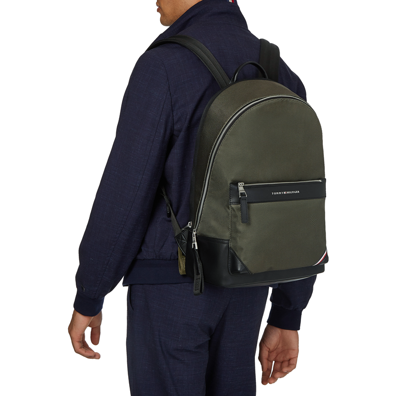 Tommy Hilfiger Ryggsäck Armégrön 2