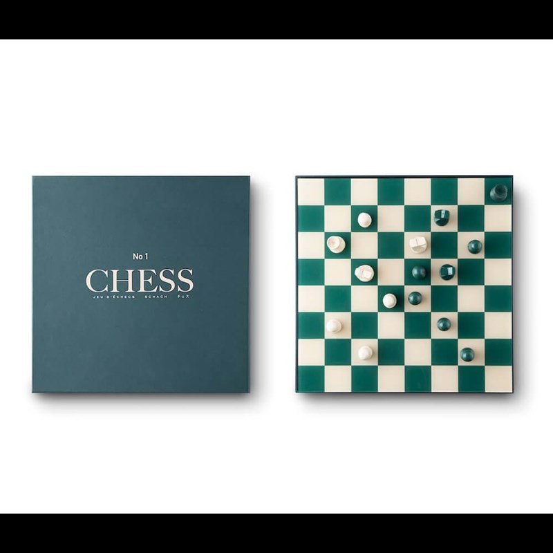Printworks Skakspil Chess Grøn 1