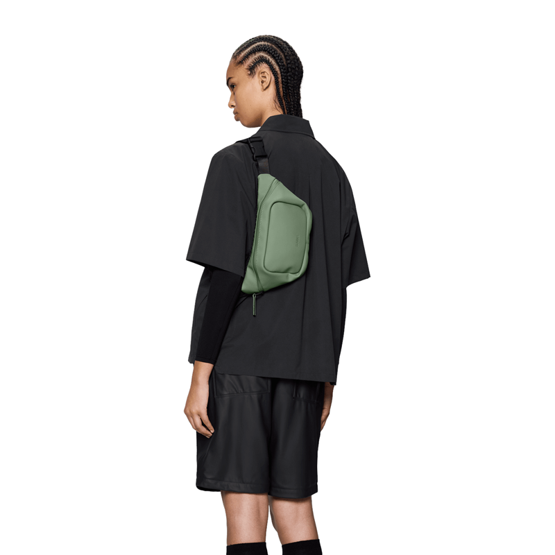 RAINS Bæltetaske Bum Bag Mini Bladgrøn 1