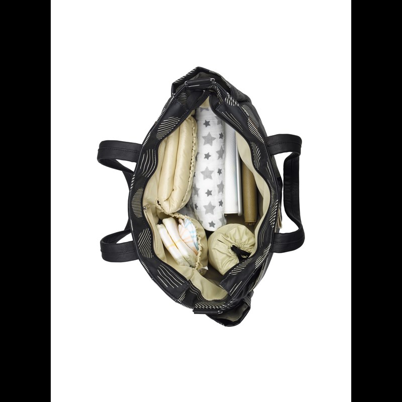 Babymel Pusletaske-Cara Wave Brun 3