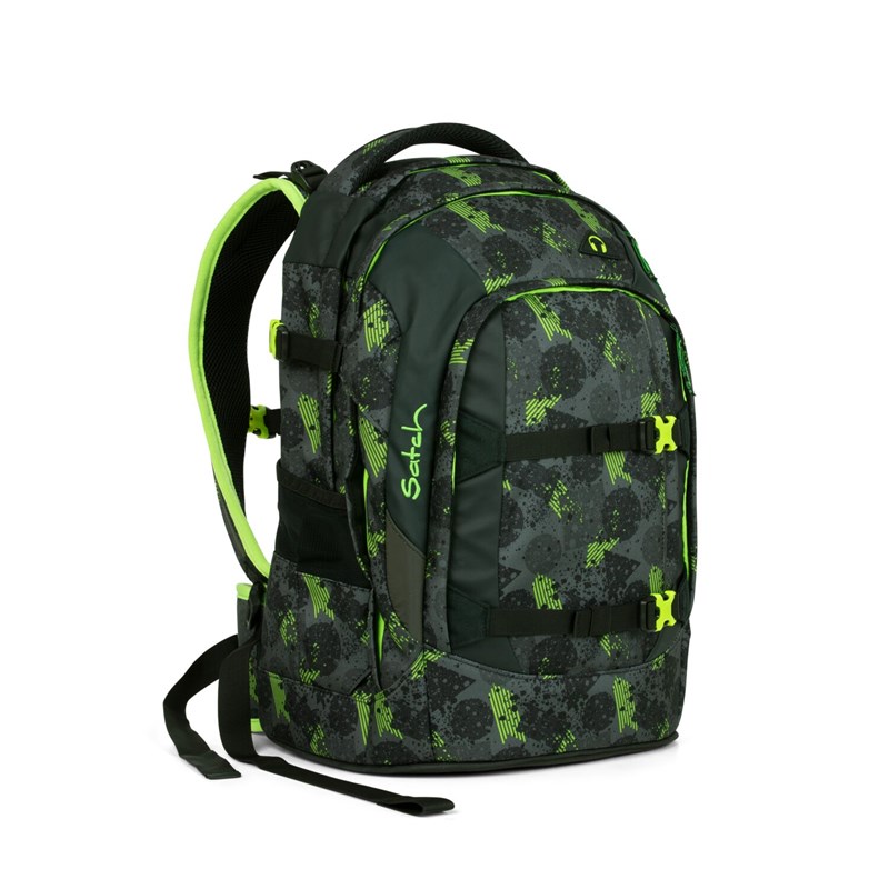 Satch Skoletaske Pack Grøn 3