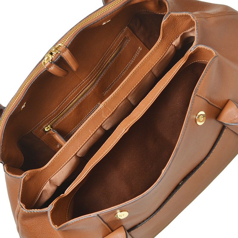Belsac Håndtaske Portia Cognac 4