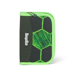 Ergobag Pennfodral med fyld KickBear Svart/Grön
