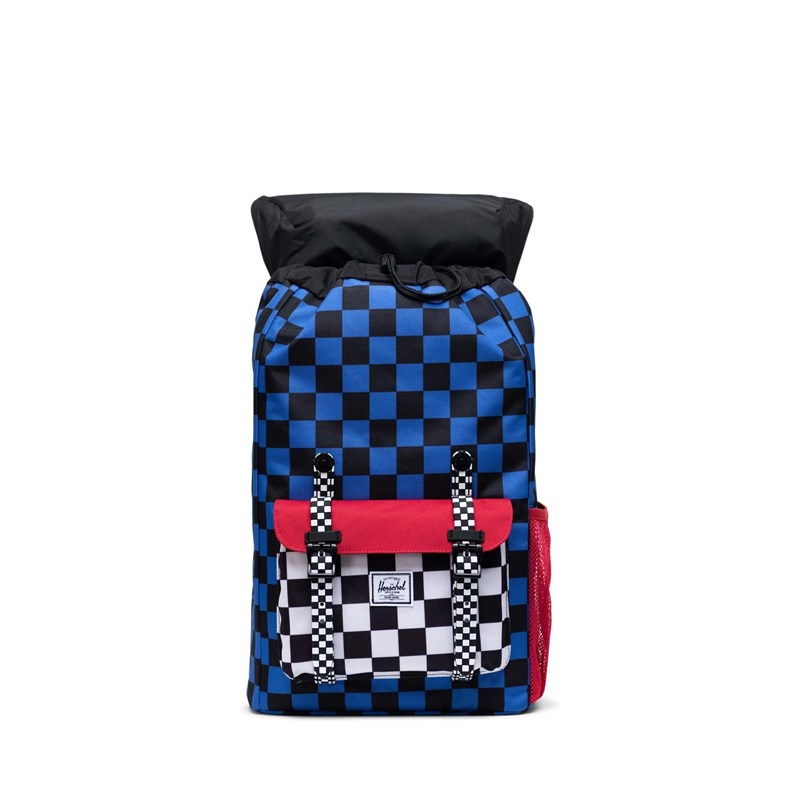 Herschel Skoletaske Little America Yout Blå/Rød/Sort 2