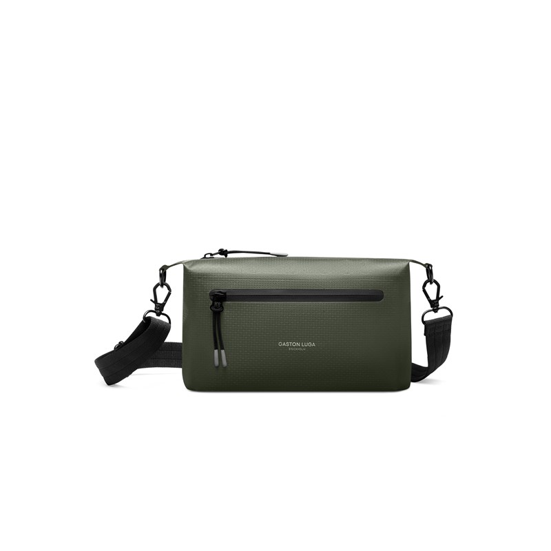 Gaston Luga Crossbody Lightweight DuoSeal  Oliv 1