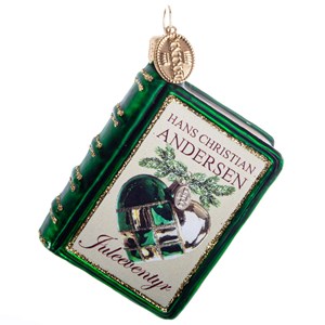 Brink Nordic Julekugle Bog H.C. Andersen Grøn