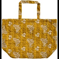 Ib Laursen Shopper Quiltet Karry gul 1