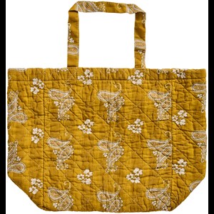 Ib Laursen Shopper Quiltet Karry gul