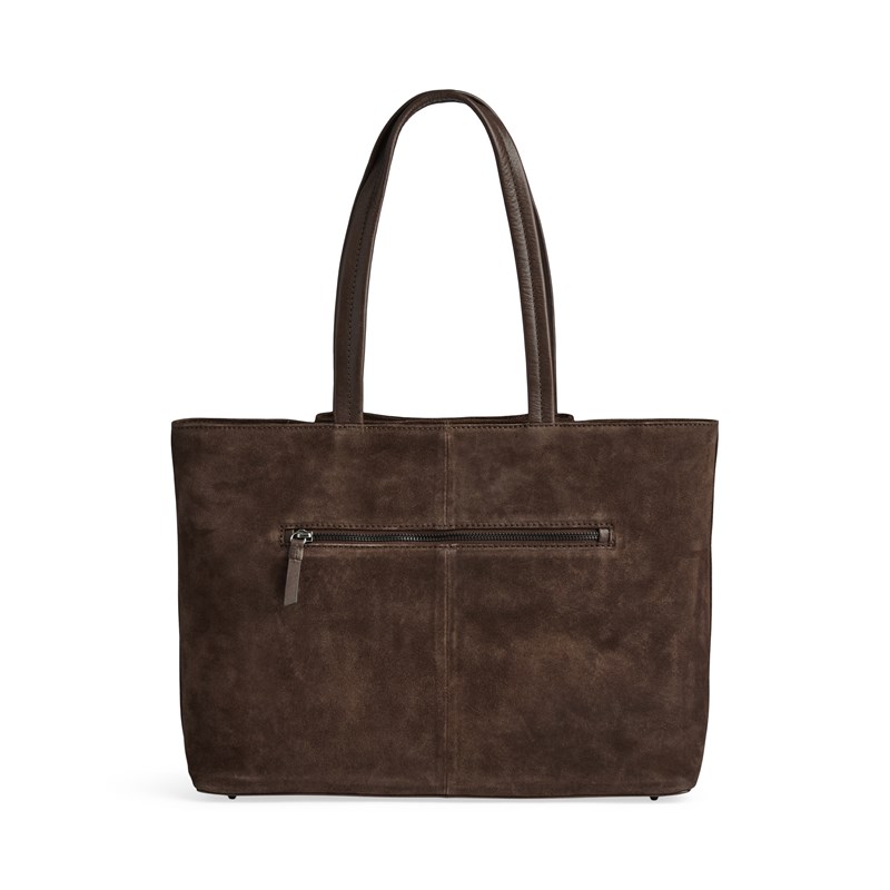 MARKBERG Shopper Sayambg Suede M. Brun 15" 4