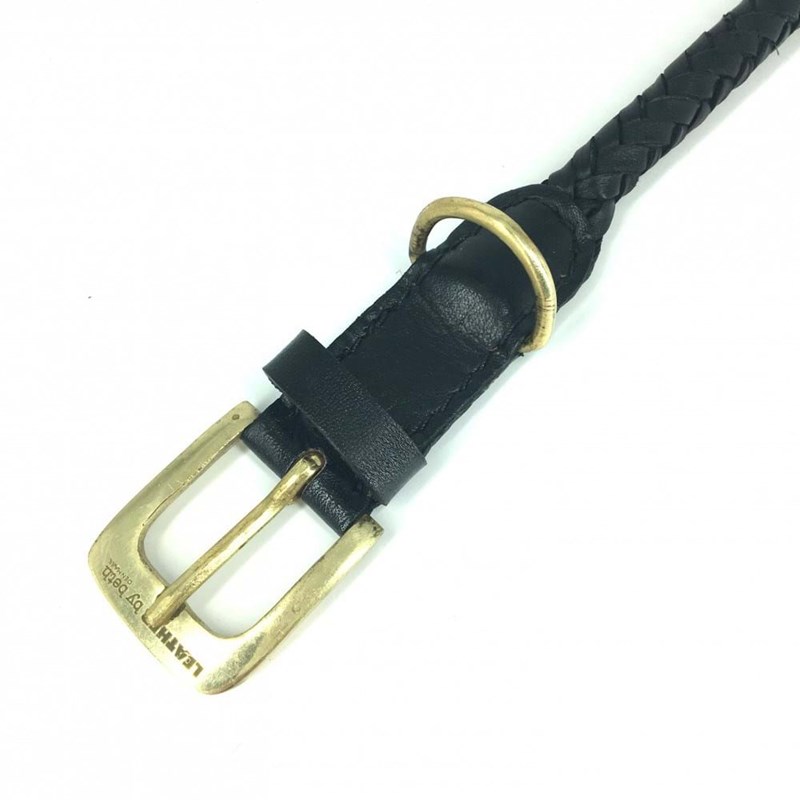 Leather by Beth Hundehalsbånd Maxiflet Sort Str XL 3