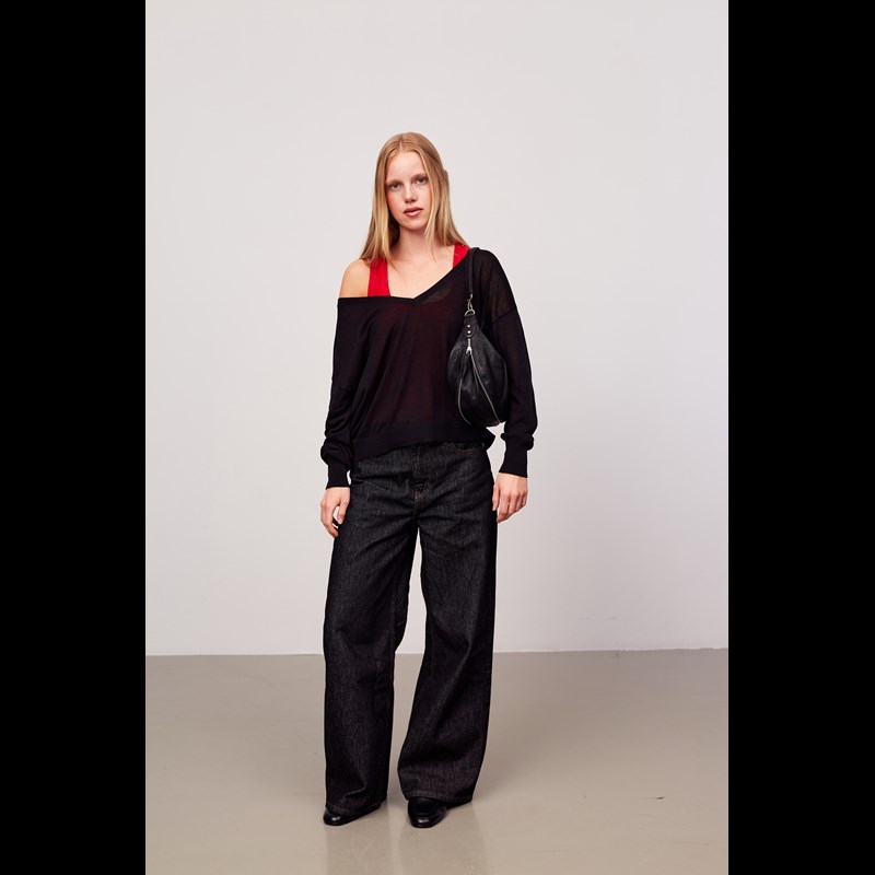 Adax Skuldertaske Greta Rimini Sort 3