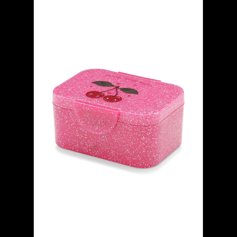 Konges Sløjd Matlåda Cherry Glitter Rosa 1