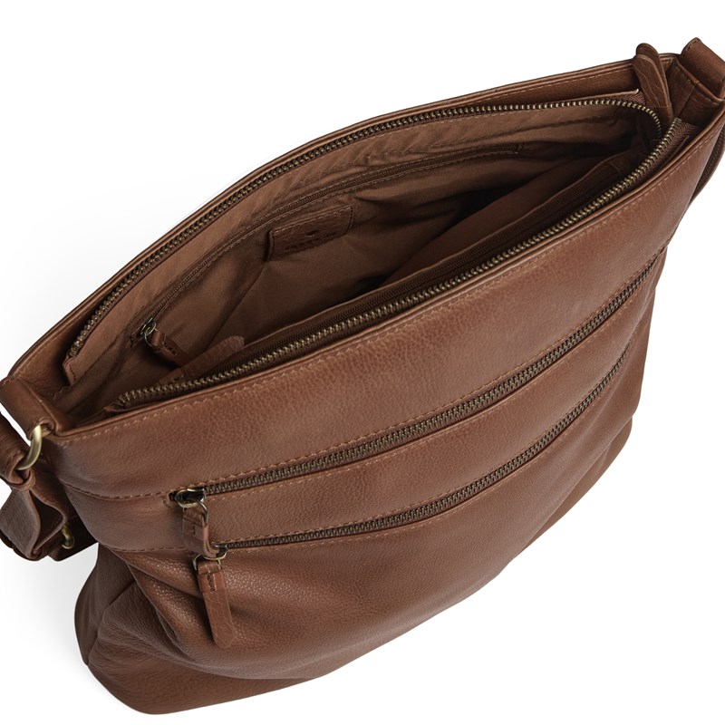 Aura Crossbody Kaia L Cognac 6