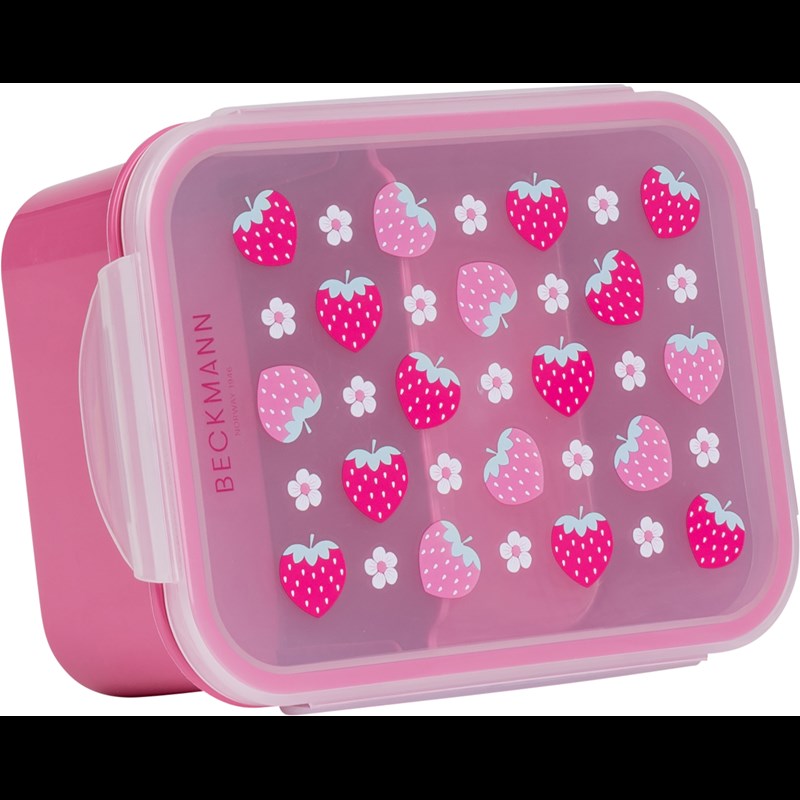 Beckmann Matlåda Strawberry Rosa mönster 1