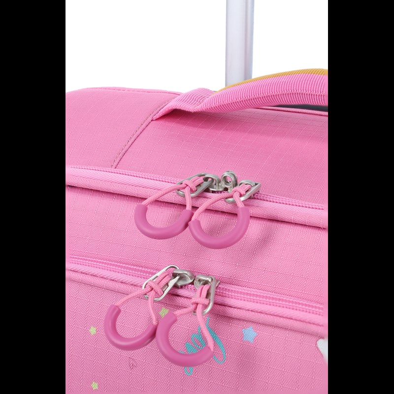 travelite Børnekuffert Unicorn Pink Str M 11