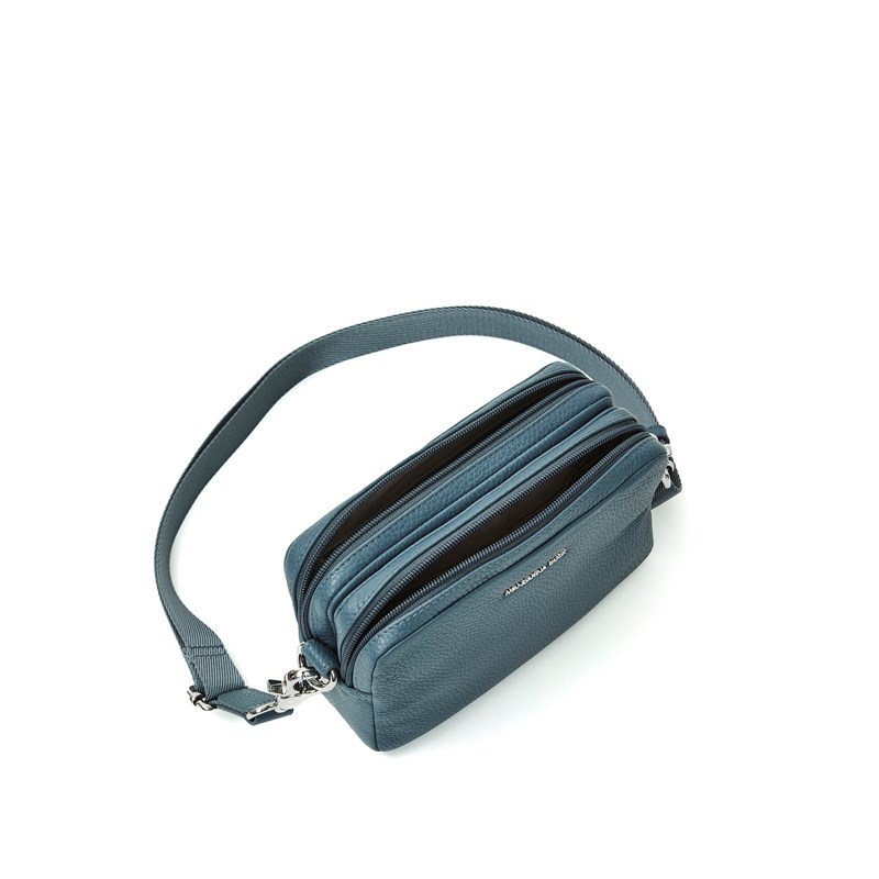 Mandarina Duck Crossbody Mellow Leather  Grå 4