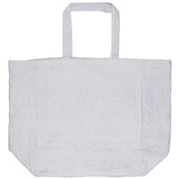 Ib Laursen Shopper Quiltad Blå/Vit 1