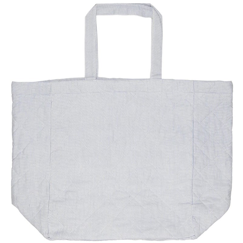 Ib Laursen Shopper Quiltad Blå/Vit 1