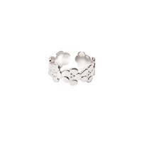 PITAYA Ring Riva Mini Rose  Silver